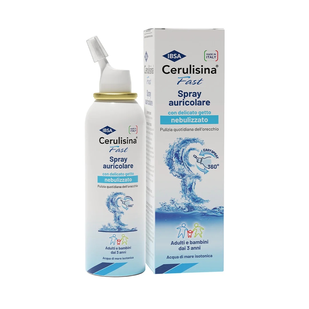 IBSA Cerulisina Fast Ohrenspray für Erwachsene und Kinder 100 ml