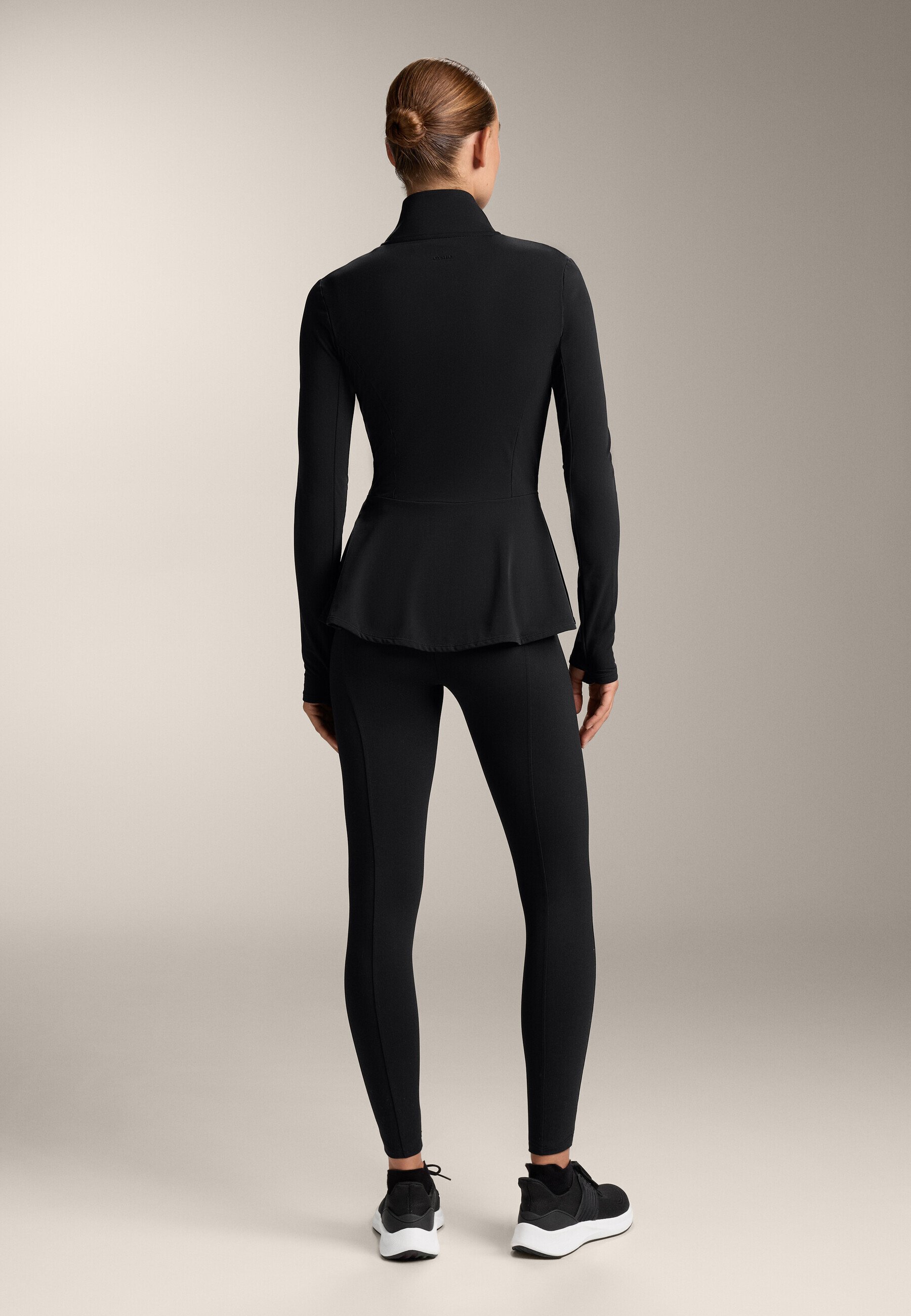 OYSHO LIGHT WARM TECHNICAL - Laufjacke - schwarz