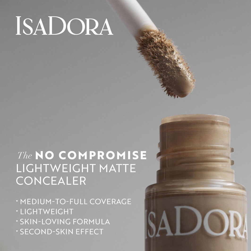 Isadora Concealer No Compromise Светлији, мат коректор – 10 мл