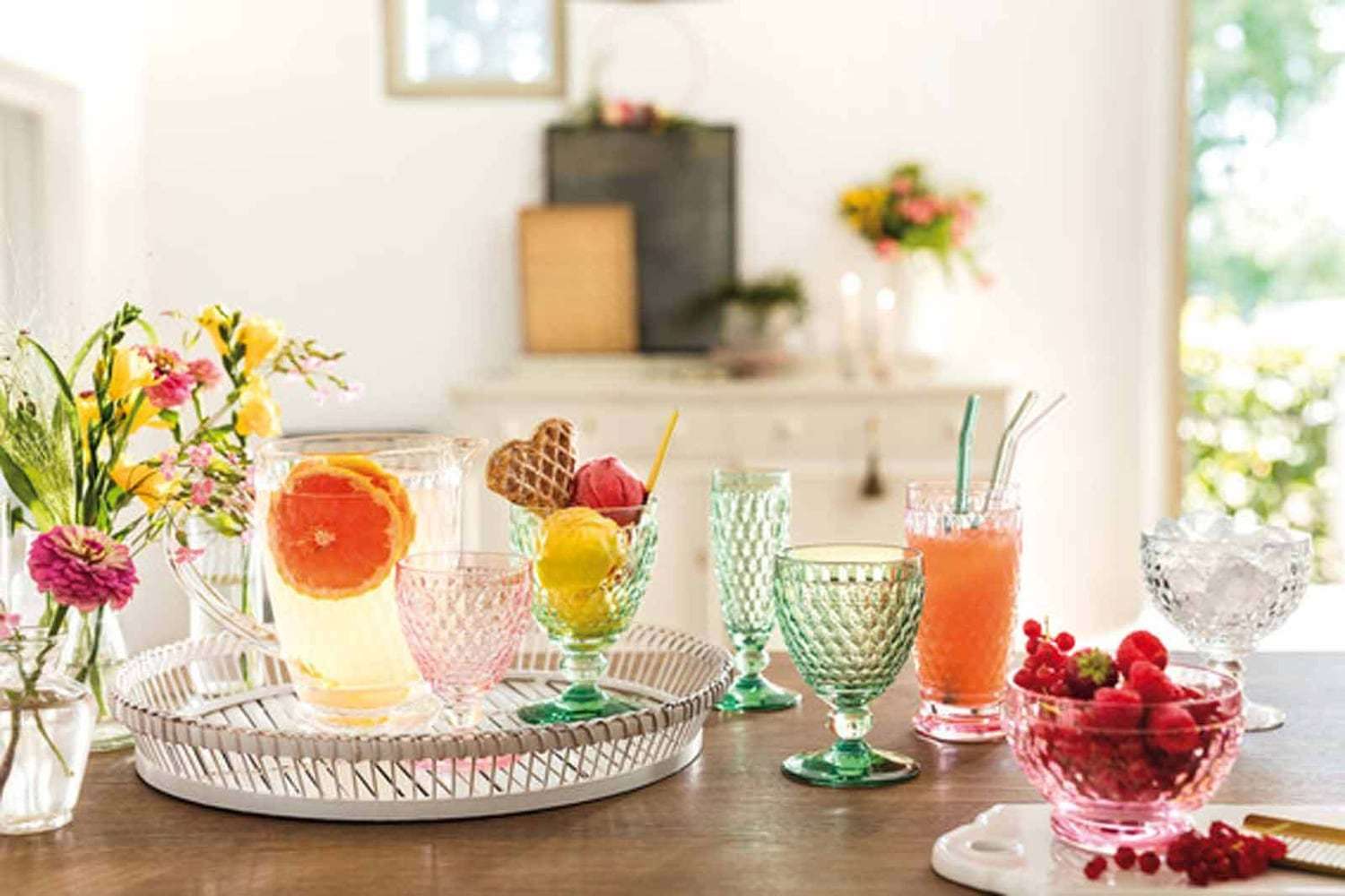 Pohár na vodu Villeroy & Boch, zelený, farba Boston - 1 kus