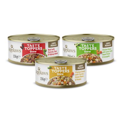 Opakowanie mieszane Applaws Taste Toppers 8 x 156 g