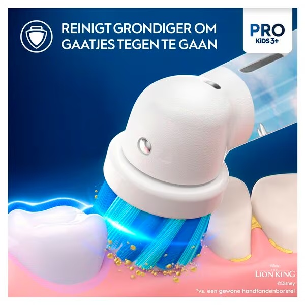 Oral-B Disney Lauvu karaļa īpašā izdevuma elektriskā zobu birste<br>