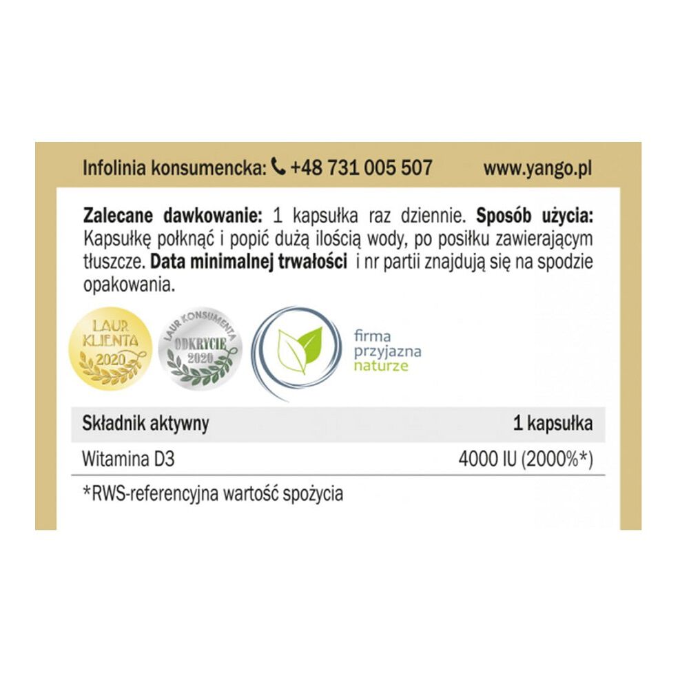 Vitamin D3 4000 IE