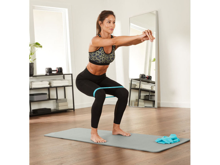 Set di fasce elastiche per fitness CRIVIT, 4 pezzi