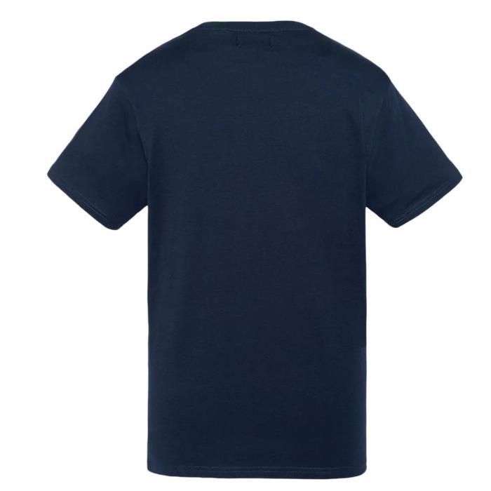 Camiseta masculina Schott NYC azul marinho bordada