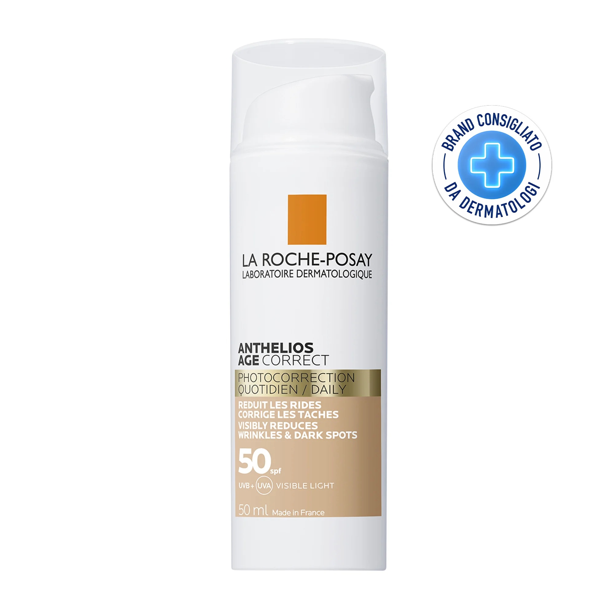 LA ROCHE POSAY La Roche Posay Anthelios Age Correct SPF 50 50 ml getinte zonnebrandcrème
