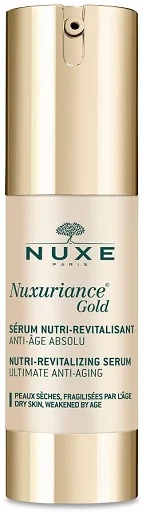 NUXE Nuxe Nuxuriance® Gold Sérum Nutritivo Revitalizante 30 ml Pele seca e madura.