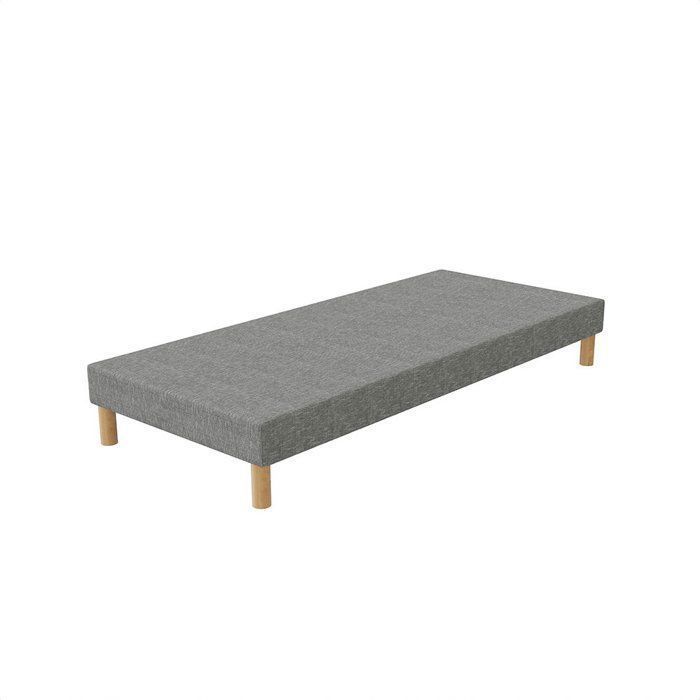 Sommier Tapissier FIRST Gris 80x190 cm