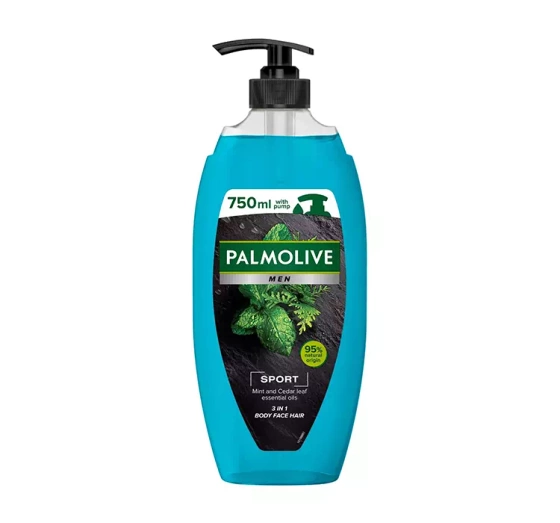 Palmolive Men Sport żel pod prysznic 3w1 do ciała, twarzy i włosów 750ml