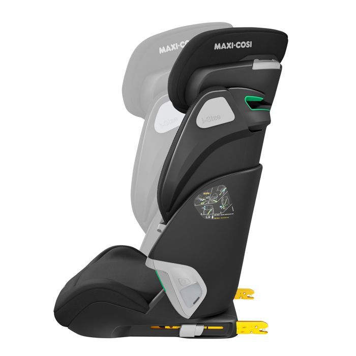 MAXI COSI Siège Auto Kore Pro, Groupe 2/3, i-Size, Isofix, Inclinable, 100 - 150 cm, de 3.5 ans à 12 ans, Authentic Black