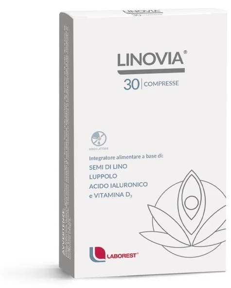 LABOREST Linovia Nahrungsergänzungsmittel, 30 Tabletten, Wohlbefinden in den Wechseljahren