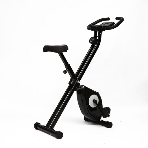 Klappbares Heimtrainer-Fahrrad