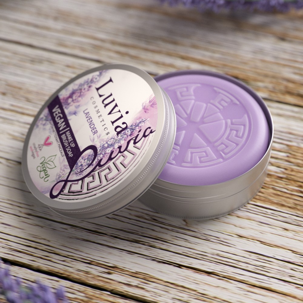 Luvia Brush Soap - Lavender