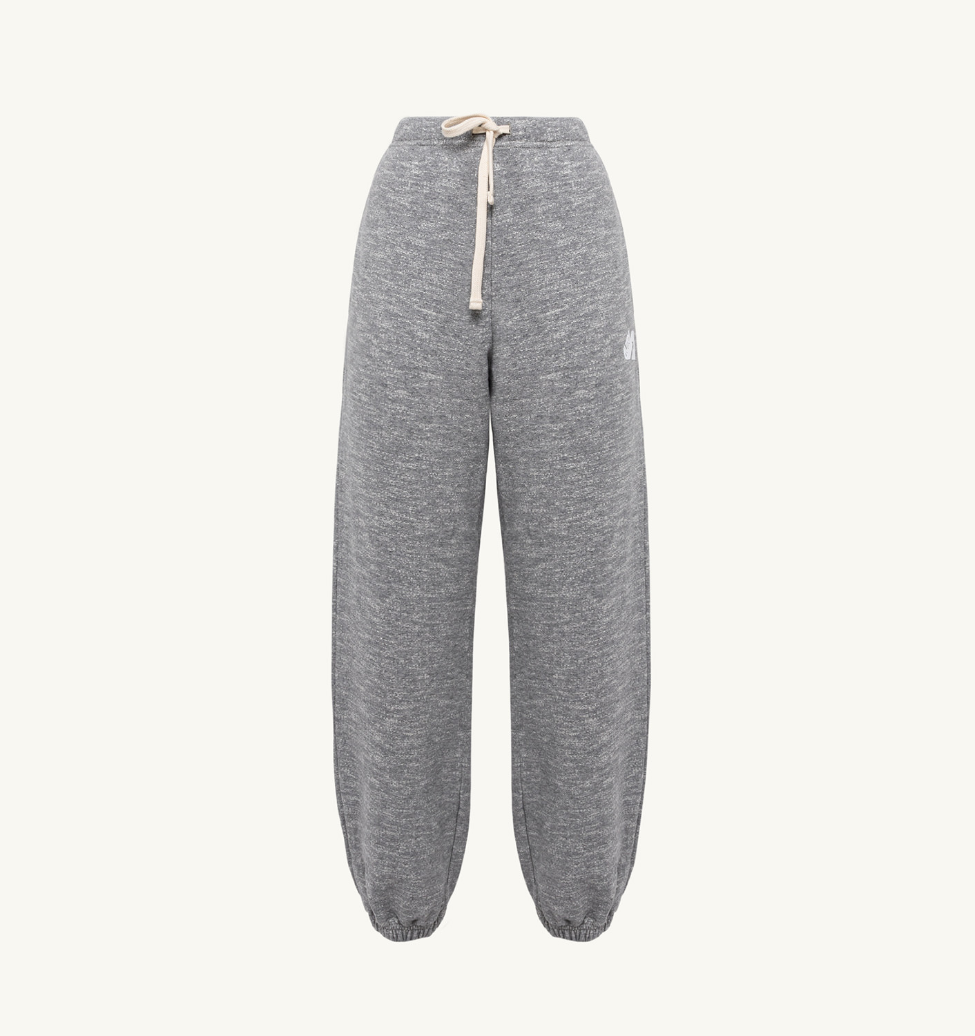 PANTALONI ACTION DIN BUMBAC GRI MELANGE
