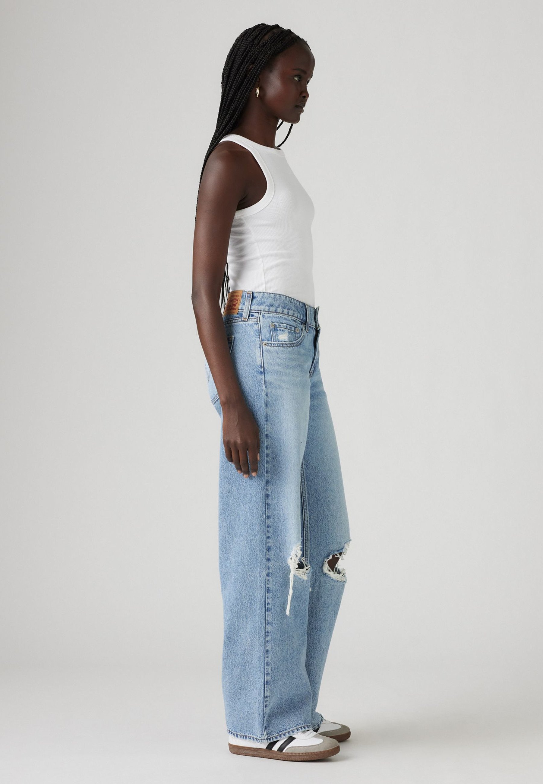 Levi's® SUPERLOW - Relaxed fit jeans - tafelgesprek met dx