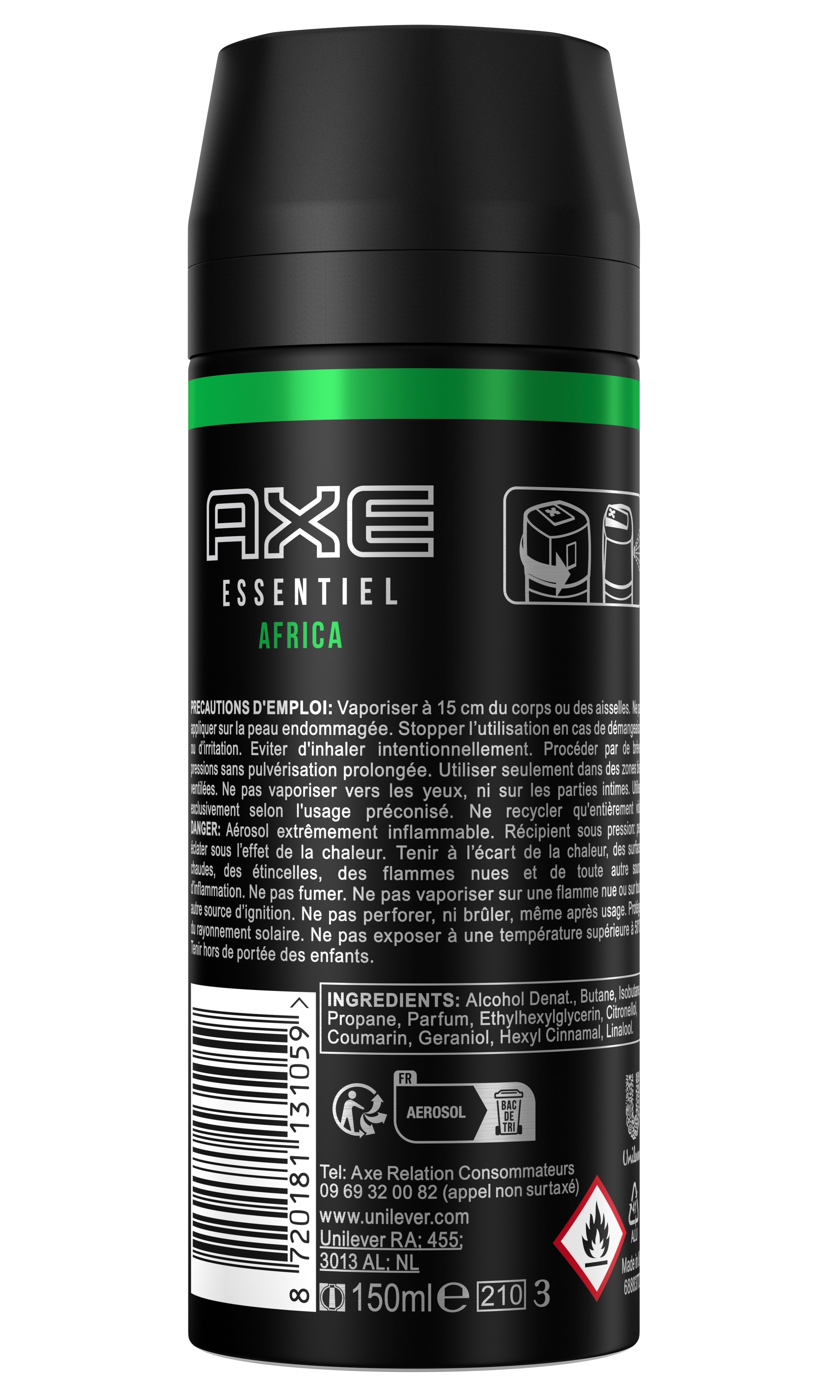 „Essentials Deodorant Africa“ dezodorantas Dezodorantų purškikliai