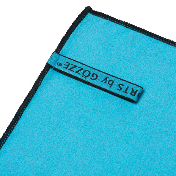 Toalha esportiva, conjunto de 2, 70 x 140 cm, turquesa