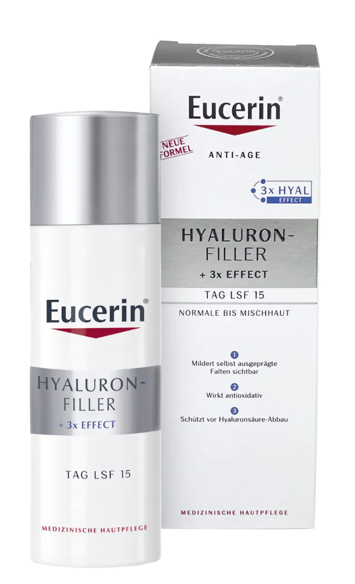 Eucerin Hyaluron Filler Krem na dzień SPF 15 Skóra Normalna i Mieszana