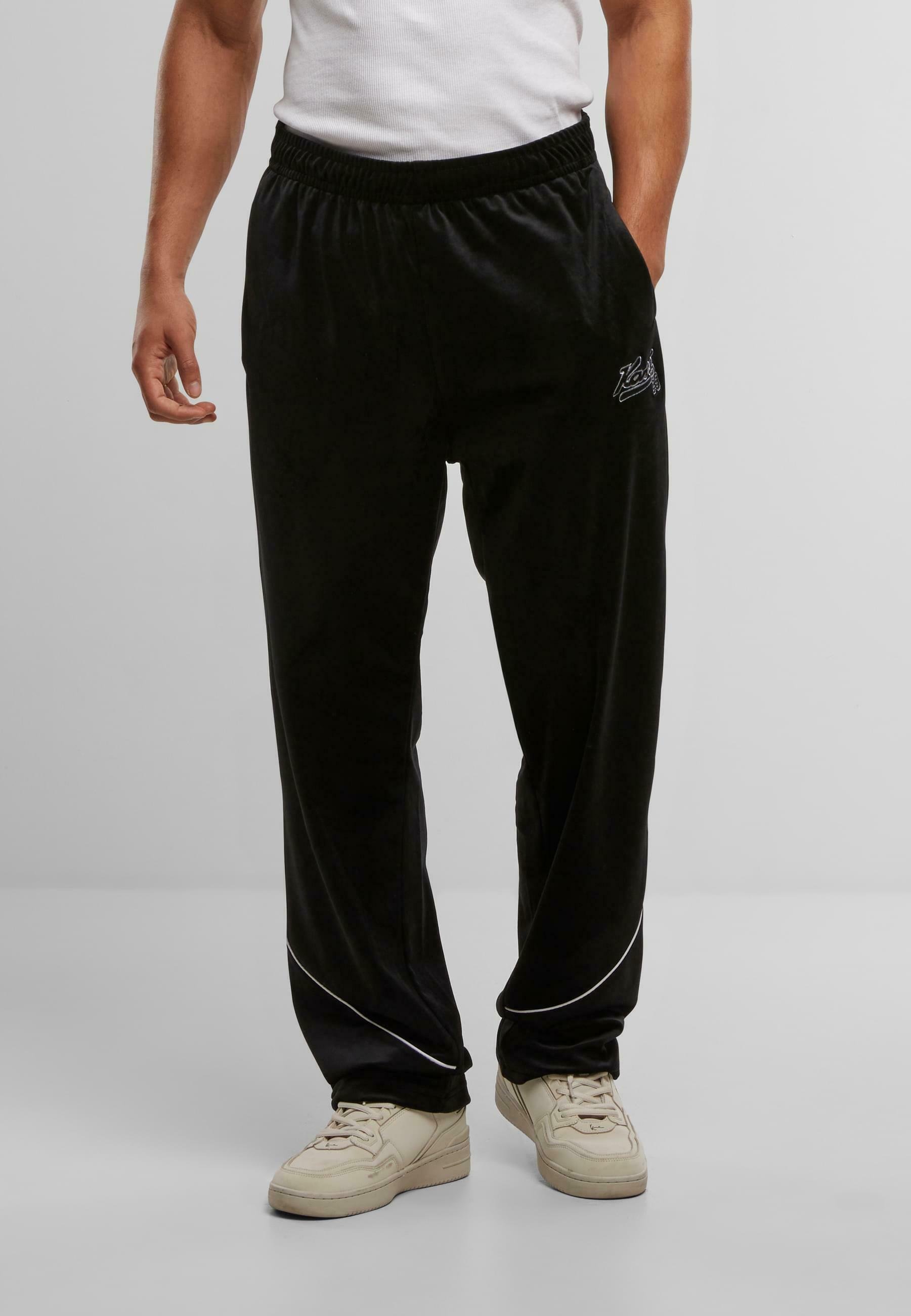 Karl Kani VARSITY - Trainingshose - schwarz-weiß