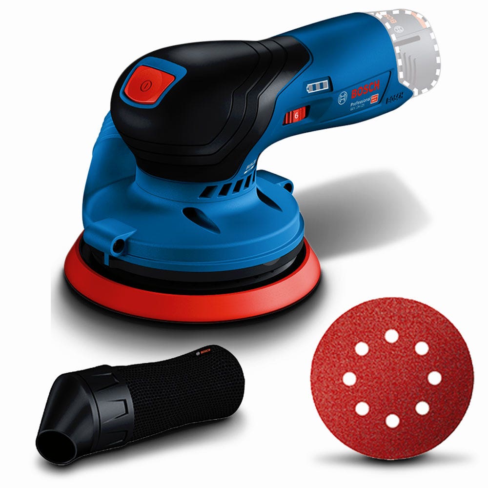 Lixadeira orbital BOSCH 12V 125mm Skin GEX 12V-125 0601372141