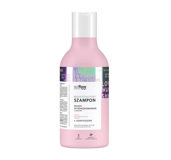 So!Flow humektantowy szampon do włosów wysokoporowatych 400ml