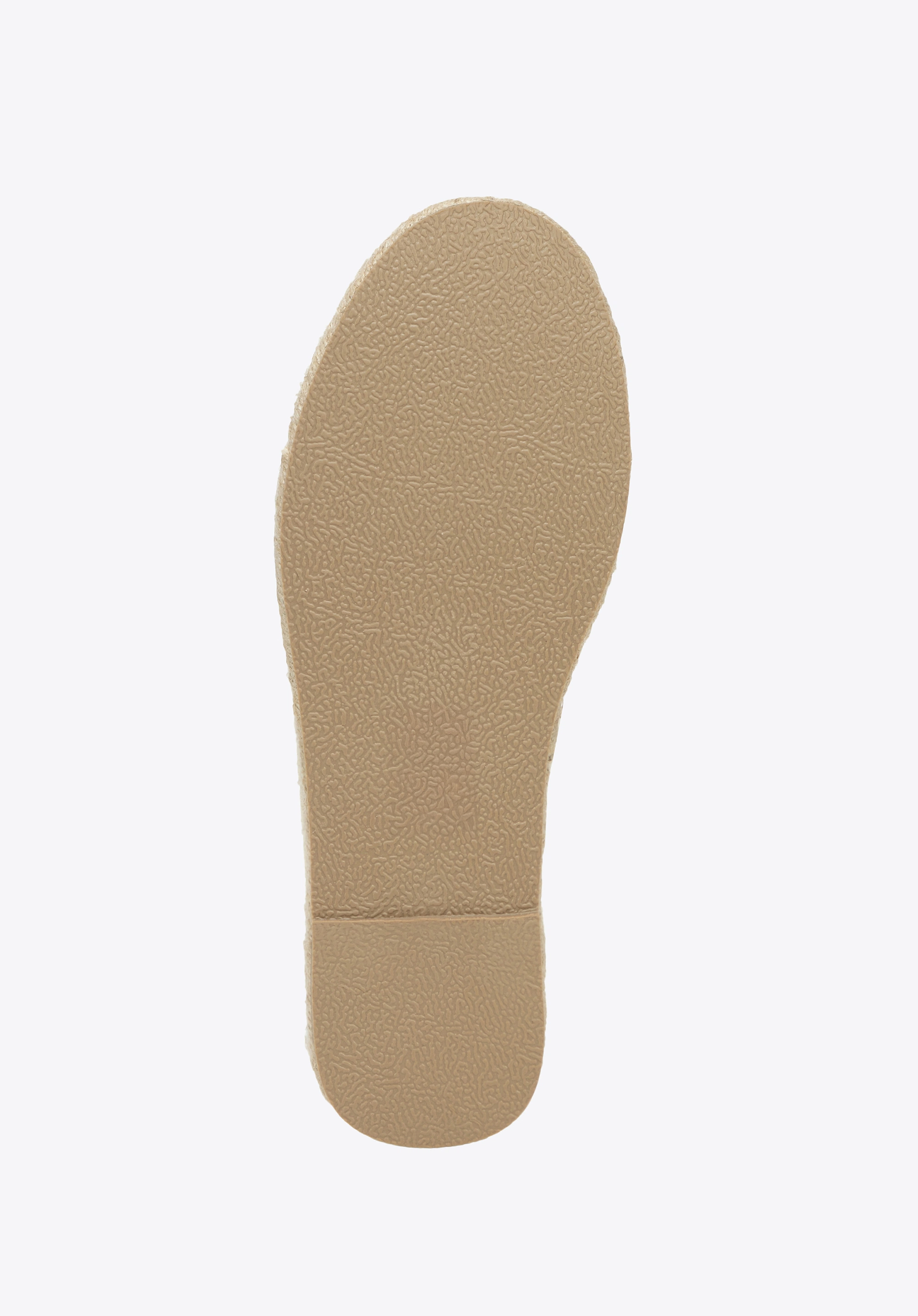 Damskie espadryle z lamówką z logo kremowe