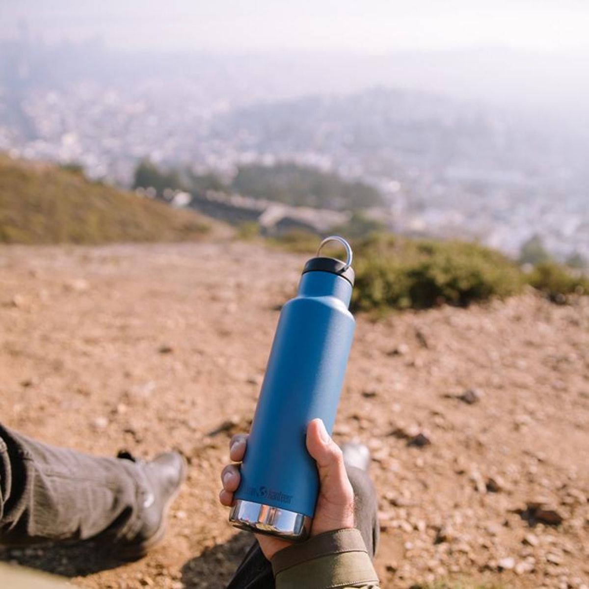 Botella Térmica Klean Kanteen Insulated Classic 20oz Con Tapón Loop Cap