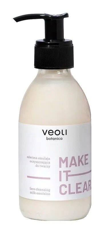Veoli Botanica Make It Clear Mleczna emulsja oczyszczająca do twarzy
