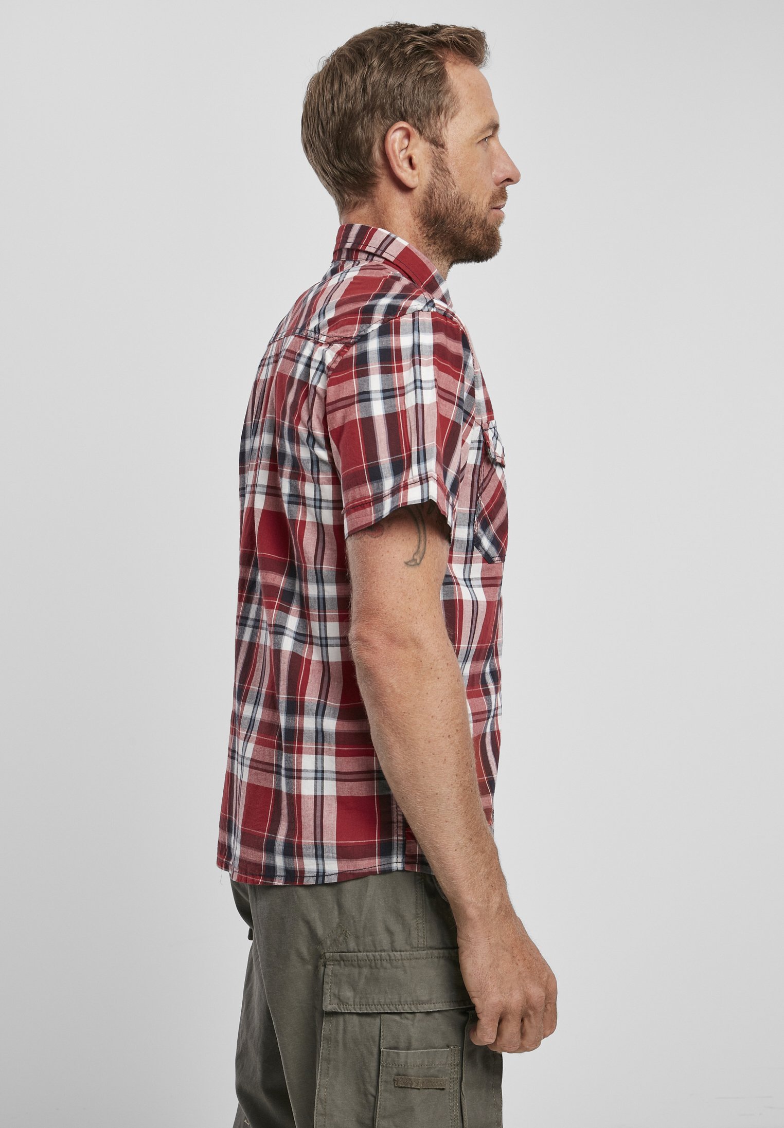 Brandit ROADSTAR - Cămașă - roșie