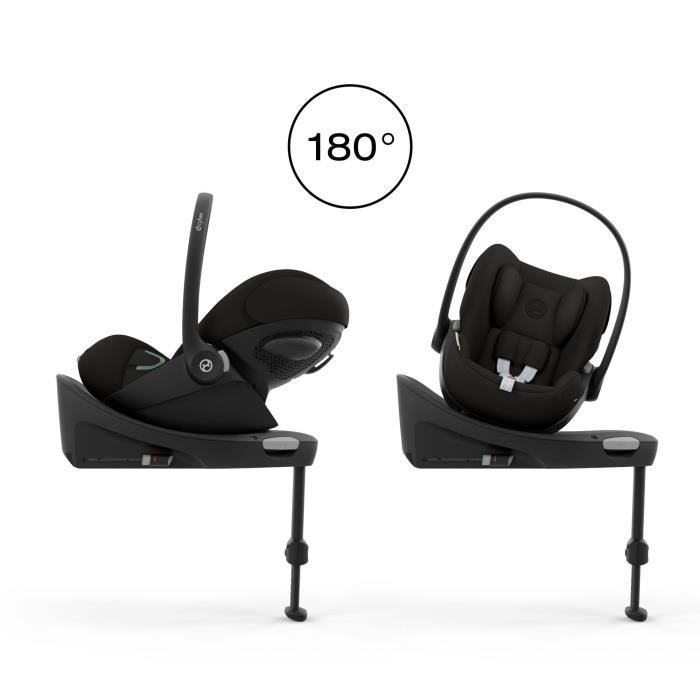 Cybex Cloud G i-Size Autositz, Gold – 40 bis 87 cm – Geburt bis 13 kg – Bis 2 Jahre – Magic Black
