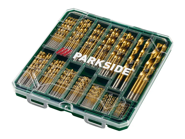 Conjunto de brocas PARKSIDE® HSS PBS 107 A7, 107 unidades
