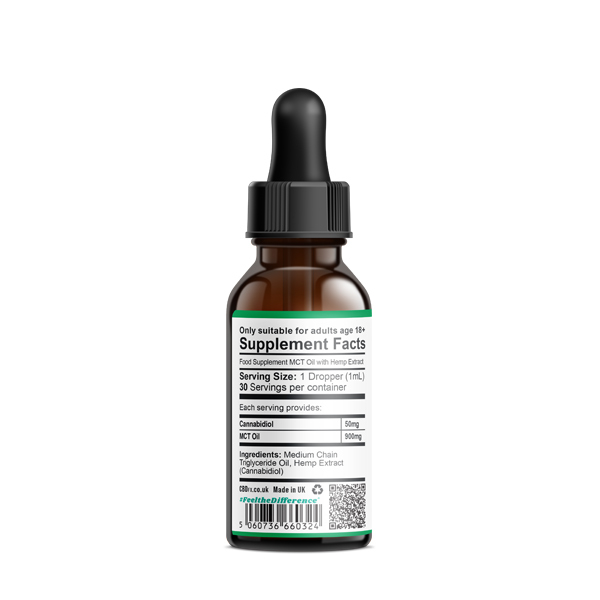 CBDfx CBD-Öl-Tropfen, natürlicher Geschmack – 1500 mg CBD | Gesundheit | Superdrug