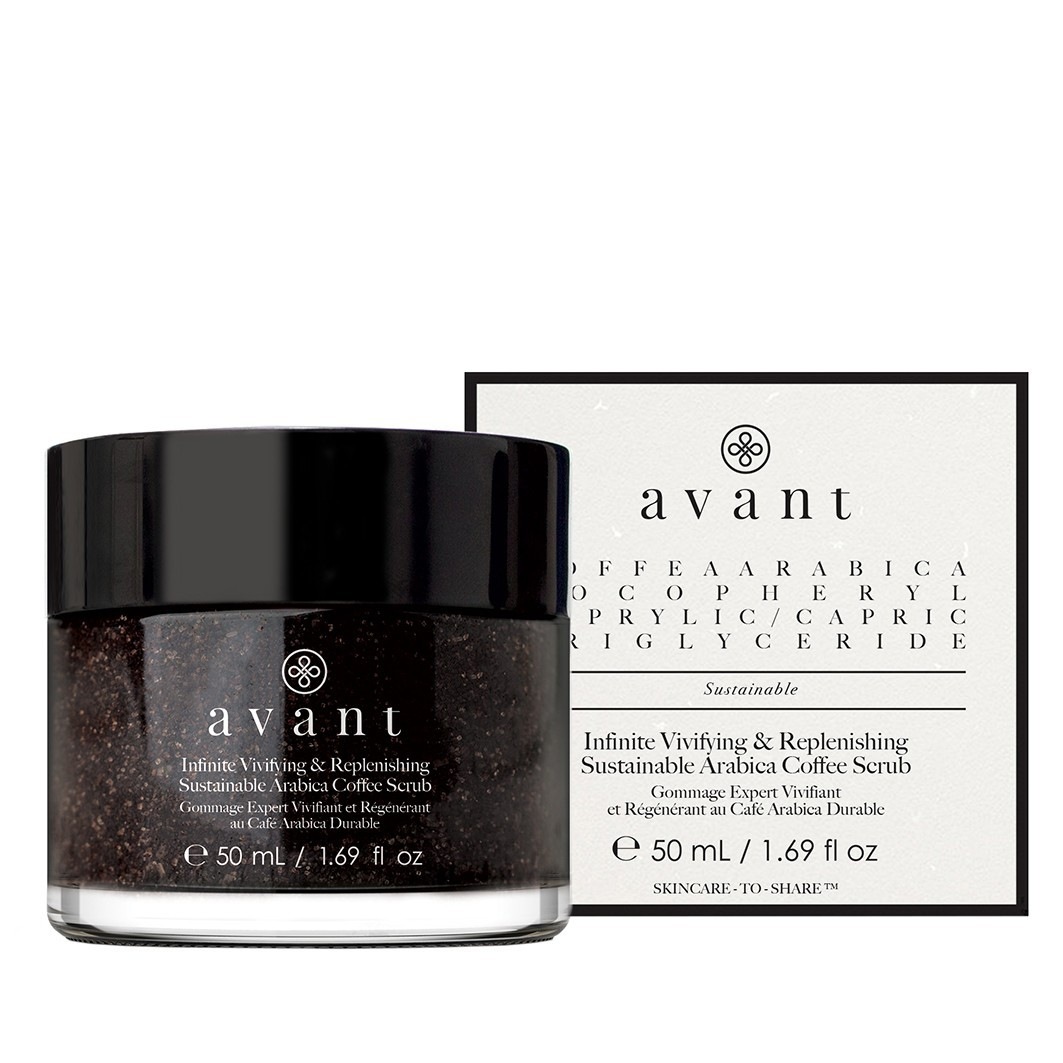 Avant Skincare Gommage Expert Vivifiant et Régénérant au Café Arabica Durable