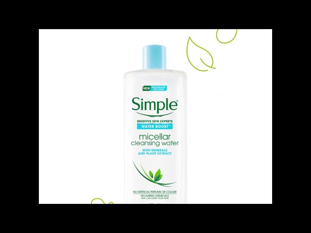 Simple Sensitive Skin Water Boost Micellar Cleansing Water