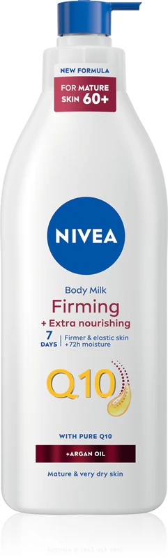 NIVEA Q10 učvrstitveno + ekstra hranljivo mleko za učvrstitev telesa