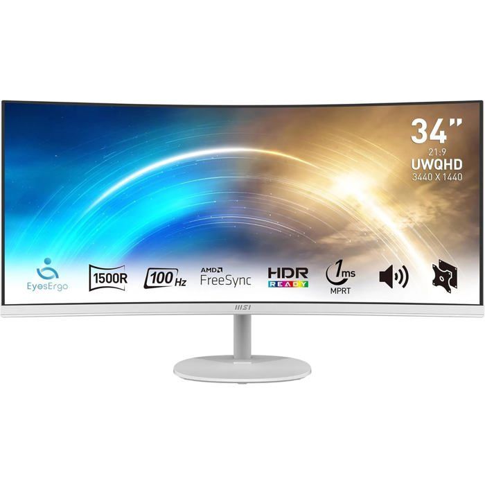 Monitor de escritório - MSI - Pro MP341CQW - 34