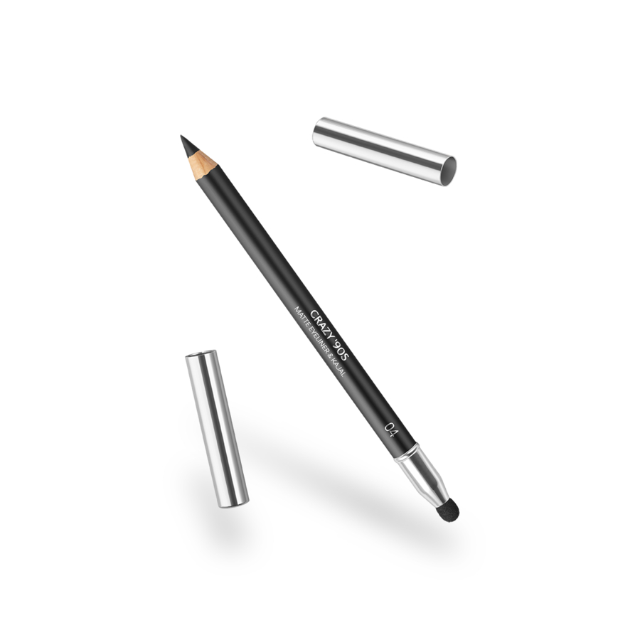 CRAZY '90S MATTE EYELINER & KAJAL 04 Deeper & Deeper