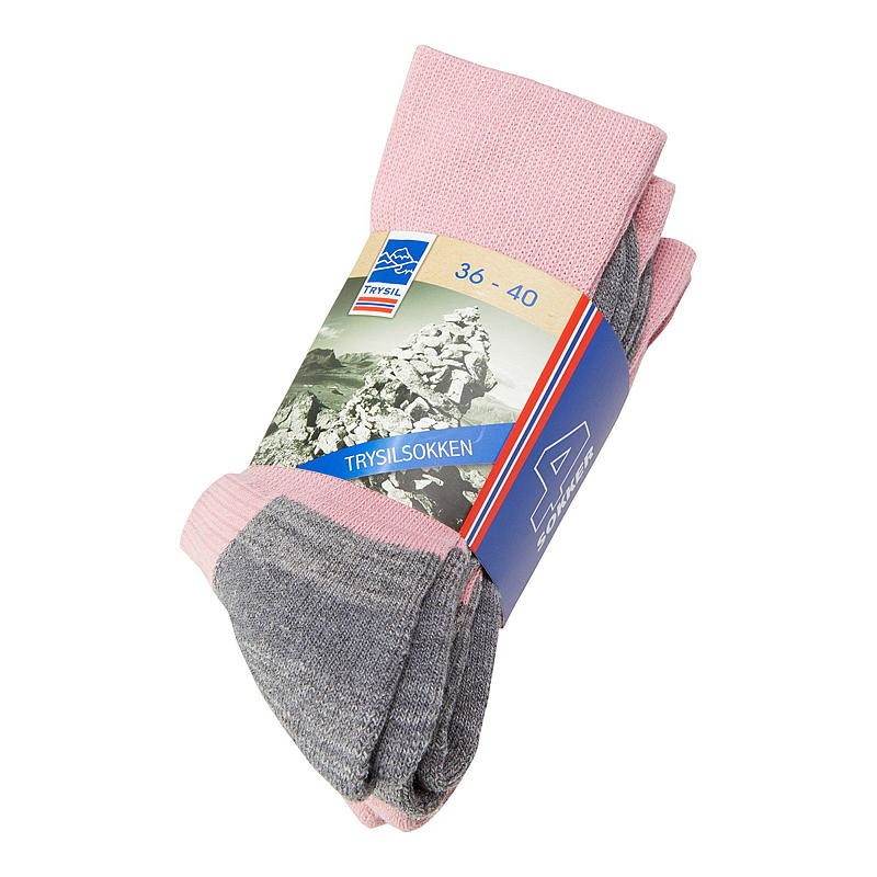 Calcetines Trysil, paquete de 4, talla 36/40. Buenos y cálidos.