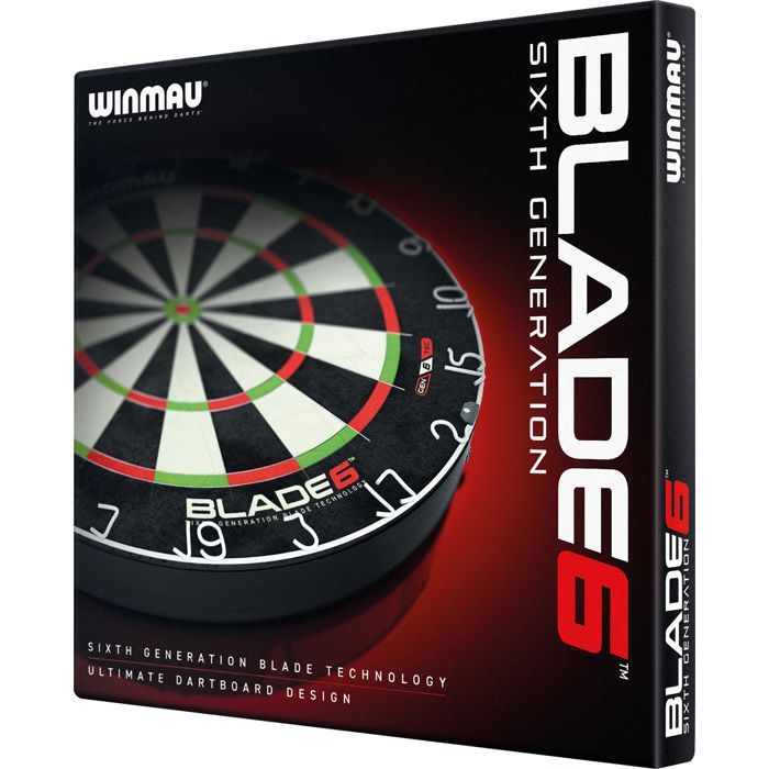 DARTBORD - WINMAU - Blade 6 - Innovative design - Advanced technology - Density Control line