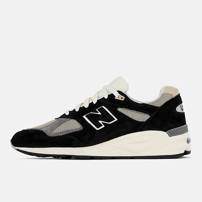Herenmodel MADE in USA 990v2 – zwart met echte camouflageprint