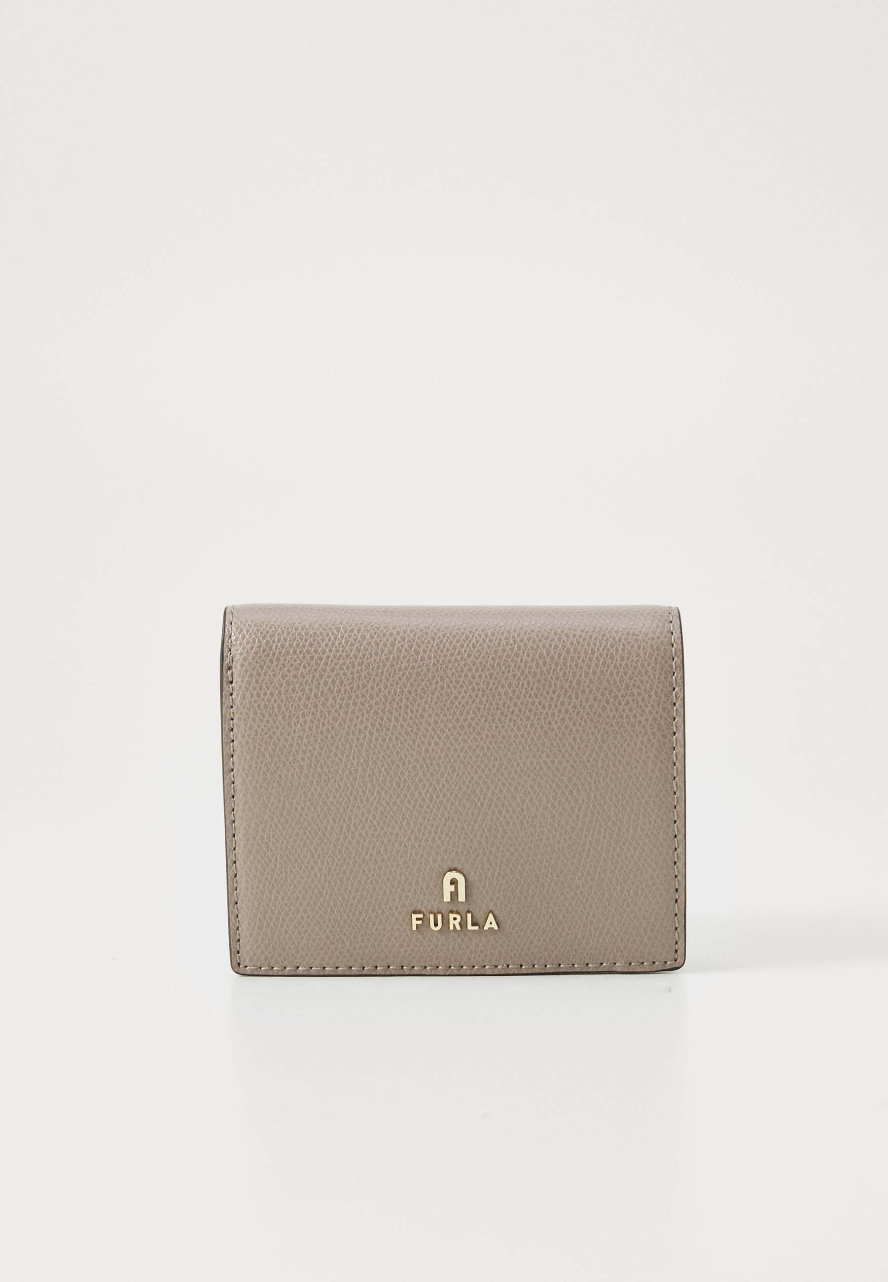 Portefeuille compact Furla CAMELIA à deux volets - Gris stuc