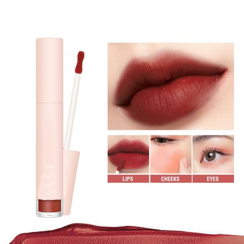 Rouge à lèvres mat velours, gloss, encre à lèvres liquide, cosmétique, 8 couleurs, waterproof, longue tenue, maquillage pour des lèvres sexy, pour femmes TSLM1