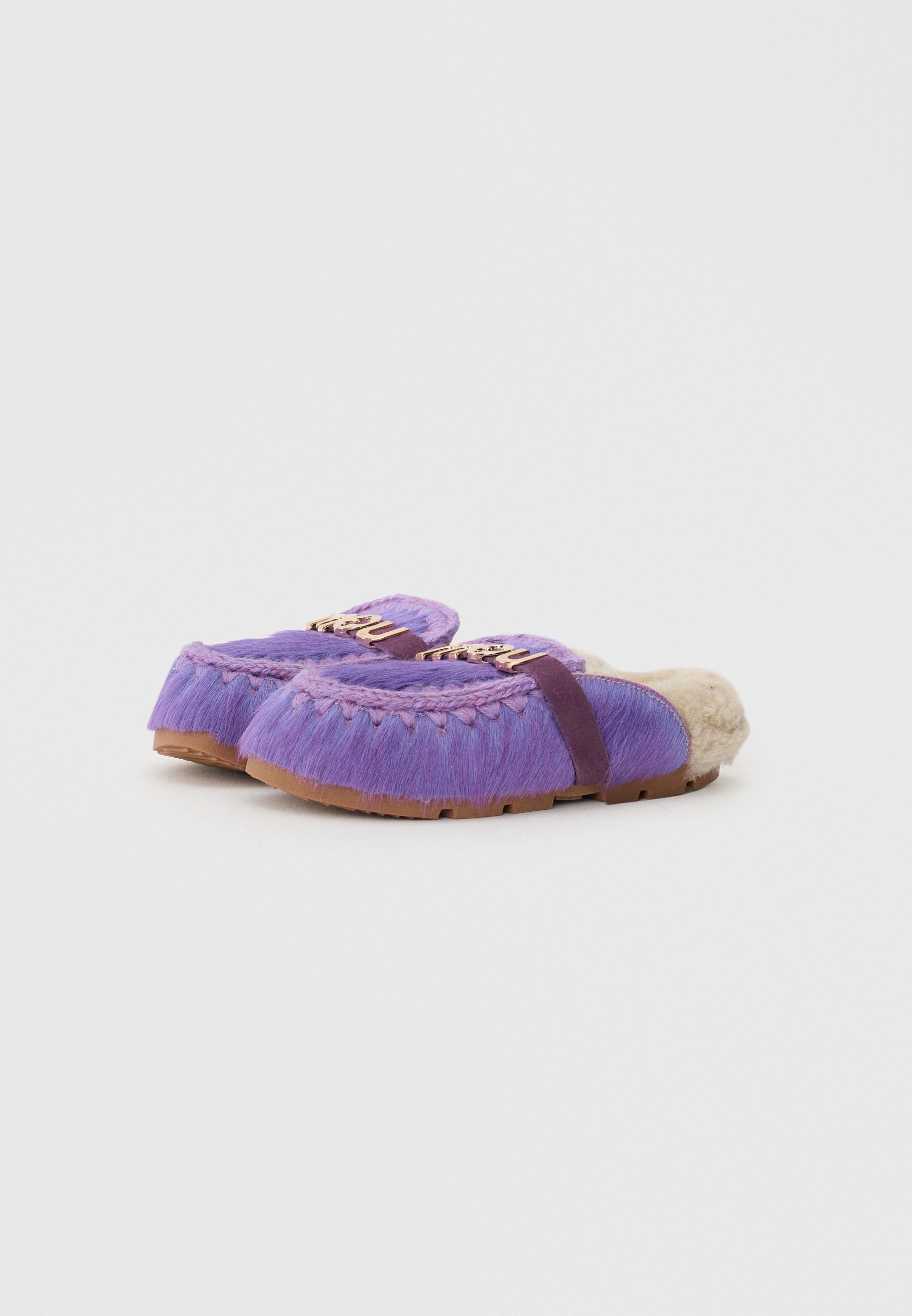 Pantoufles Mou - violettes