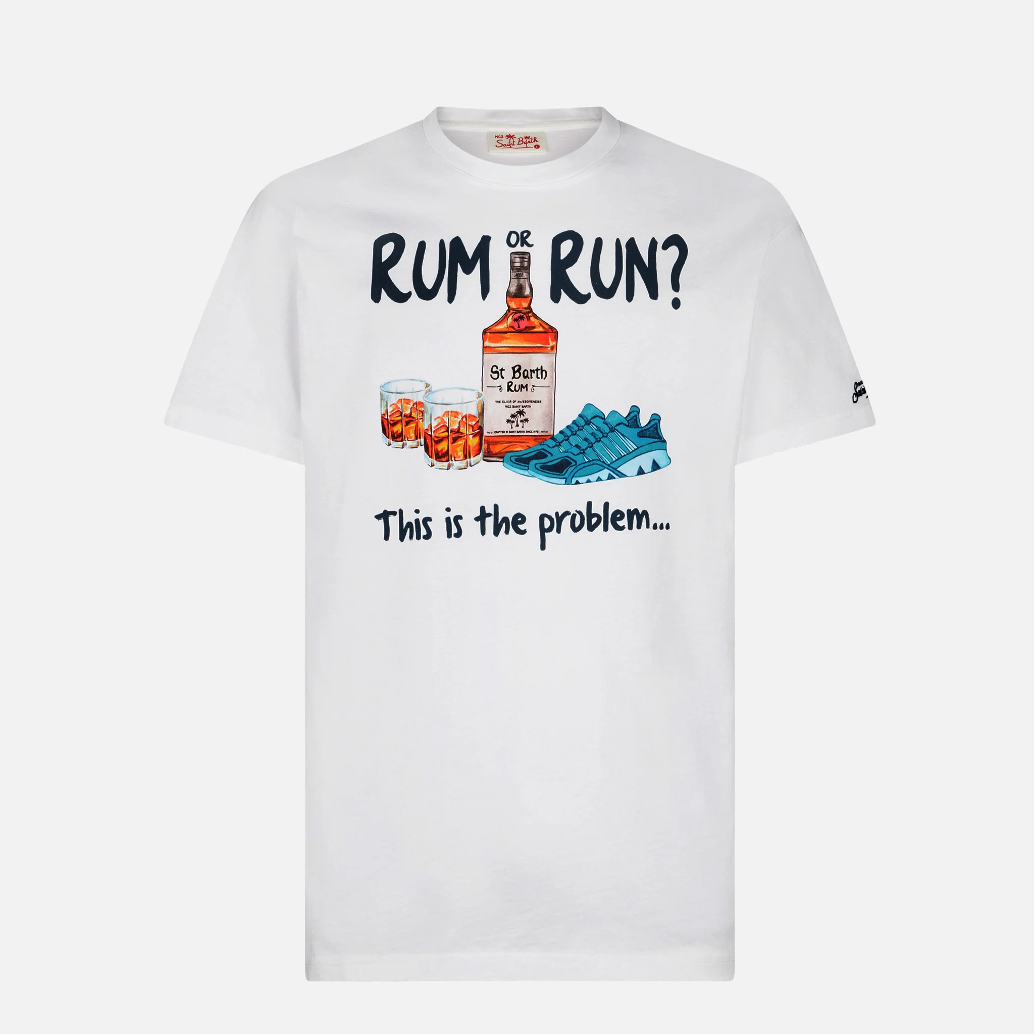 Man White T-Shirt | 