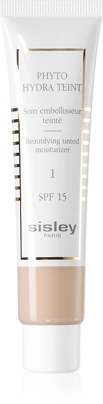 Sisley Phyto-Hydra Teint tonuotas drėkiklis su šviesinančiu SPF 15 efektu
