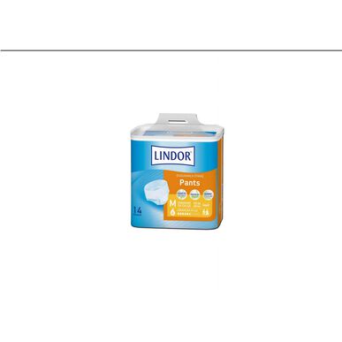 Lindor Imukykyiset alushousut Plus Keskikokoiset inkontinenssihousut 14 kpl 14 kpl