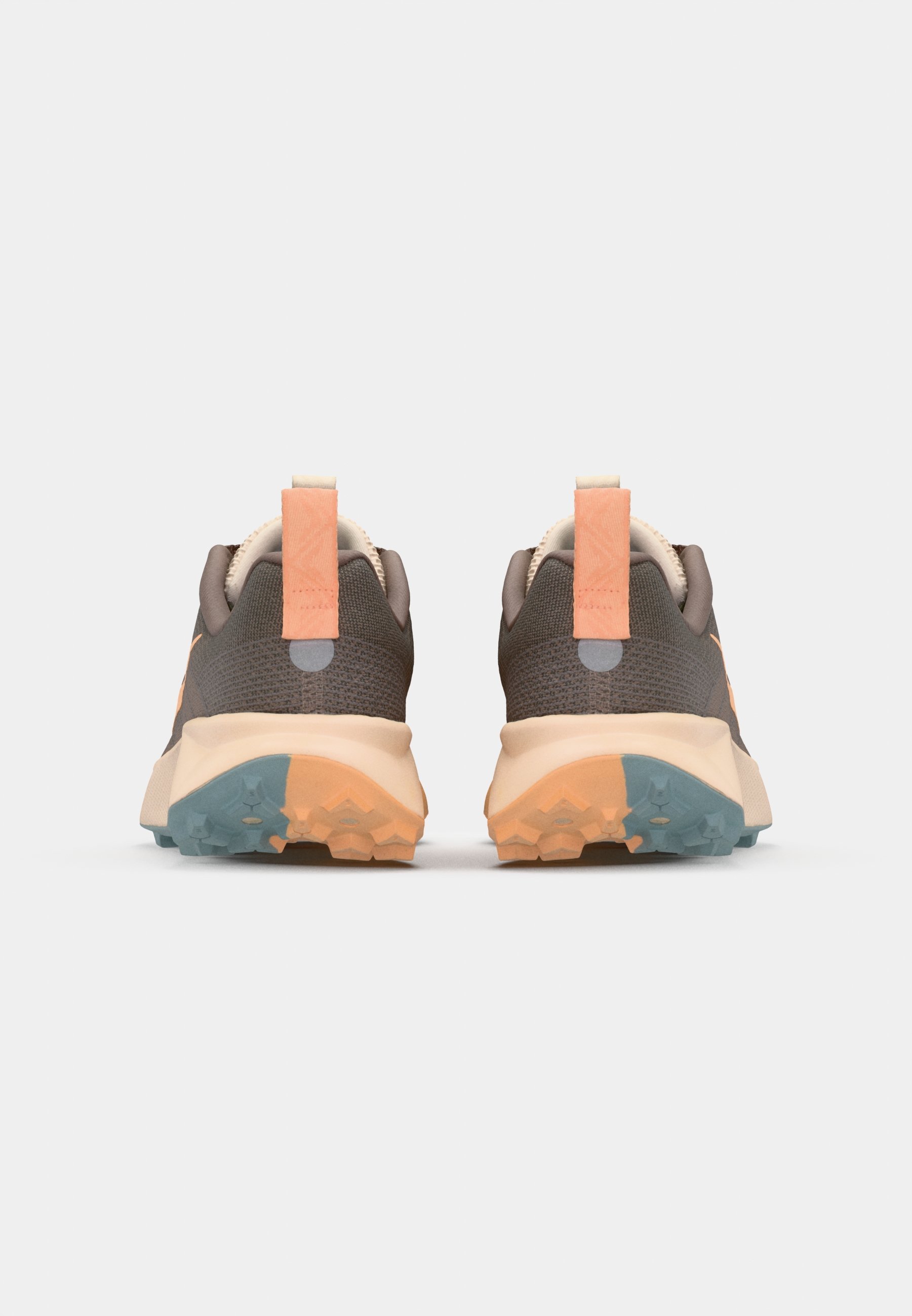 Nike Performance REACTX WILDHORSE 10 - Běžecké boty do terénu - hnědá/oranžová křída/jeskynní kámen/dělo/perlově bílá