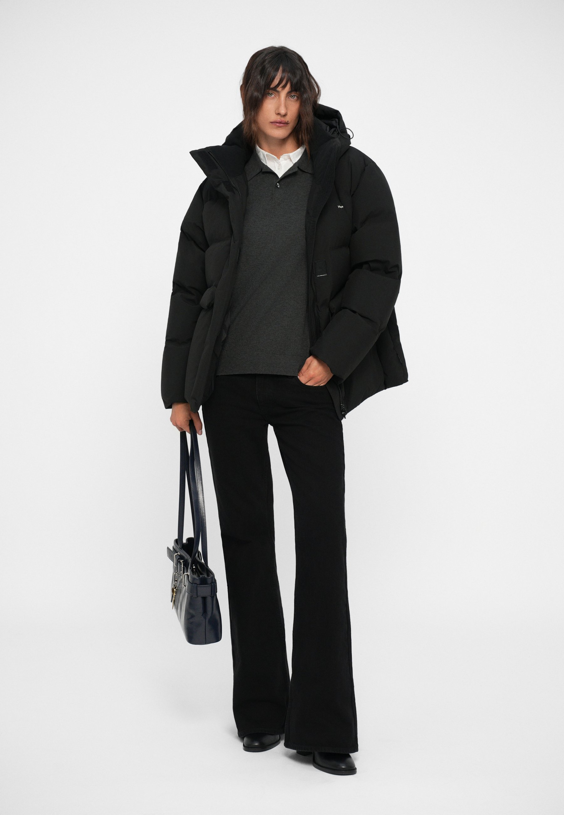 Holzweiler BESSEGGEN JACKET - Donsjack - black