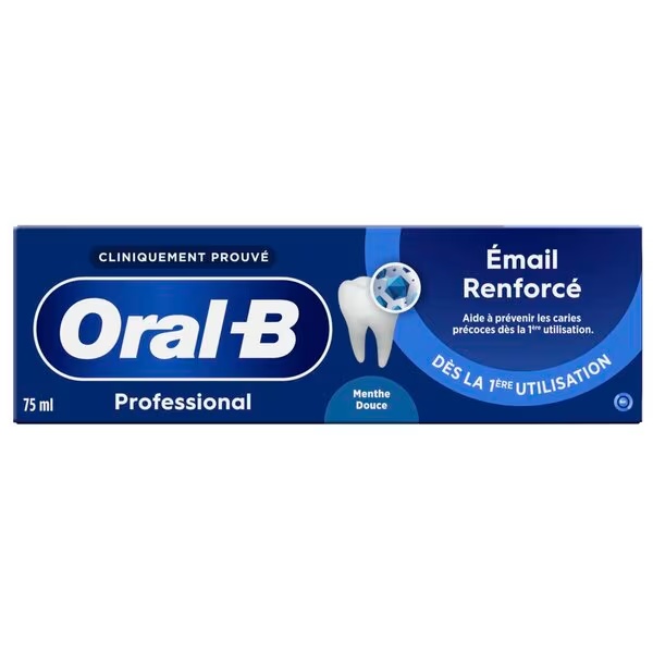Oral-B Professional pasta za zube s nježnom mentom za jačanje zubne cakline 75 ml