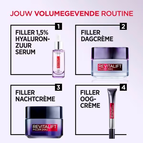 L'Oréal Paris Revitalift Filler dnevna krema protiv bora<br>50ml - Normalna i zrela koža